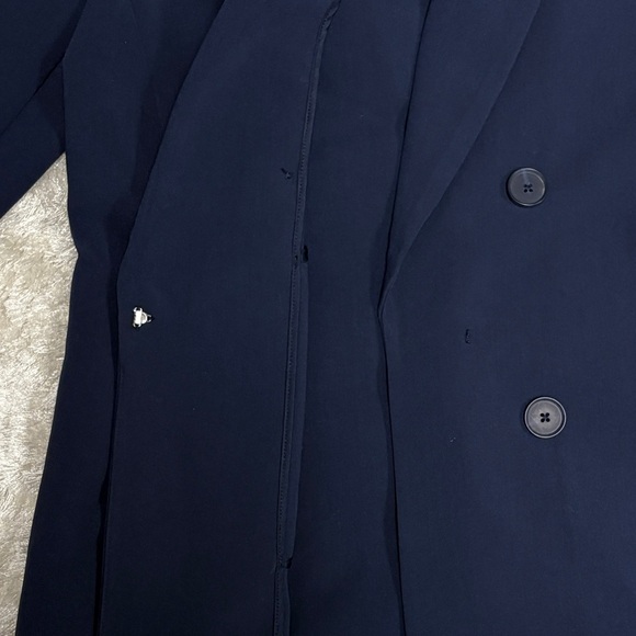 Oversized Blazer-Women’s 6-Navy Blue-Pockets -Excellent condition - Picture 2 of 7
